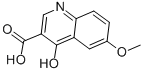 4-HYDROXY-6-METHOXYQUINOLINE-3-CARBOXYLIC ACID CAS#: 28027-16-9