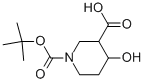 4-HYDROXY-PIPERIDINE-1,3-DICARBOXYLIC ACID 1-TERT-BUTYL ESTER CAS#: 220182-20-7