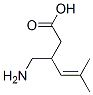 4-Hexenoic acid, 3-(aminomethyl)-5-methyl- CAS#: 216576-74-8