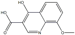 4-Hydroxy-8-methoxy-3-quinolinecarboxylic acid CAS#: 28027-18-1