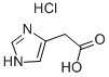 HIDROCLORETO DE ÁCIDO 4-IMIDAZOLEACETIC CAS #: 3251-69-2