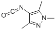 4-ISOCYANATO-1,3,5-TRIMETHYL-1H-PYRAZOLE CAS#: 252956-48-2