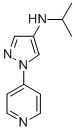 4-(Isopropylamino)-1-(4-pyridyl)pyrazole CAS#: 28466-06-0