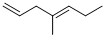4-METHYL-1,4-HEPTADIENE CAS#: 13857-55-1