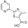 4-METHYL-2-(2-PYRAZINYL)-1,3-THIAZOLE-5-CARBOXYLIC ACID CAS#: 216959-92-1