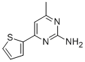 4-METHYL-6-(2-THIENYL)-2-PYRIMIDINAMINE CAS#: 26963-43-9