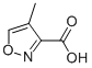 4-METHYLISOXAZOLE-3-CARBOXYLIC ACID CAS#: 215872-46-1