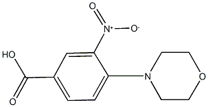 4-MORPHOLIN-4-YL-3-NITRO-BENZOIC ACID CAS#: 26577-59-3