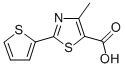 4-Methyl-2-(2-thienyl)-1,3-thiazole-5-carboxylic acid CAS#: 209540-08-9