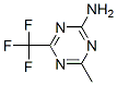 4-Methyl-6-(trifluoromethyl)-1,3,5-triazin-2-amine CAS#: 29181-69-9