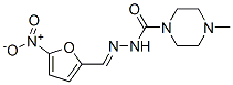 4-Methyl-N'-(5-nitrofurfurylidene)-1-piperazinecarbohydrazide CAS#: 14052-80-3