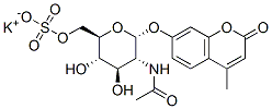 4-Methylumbelliferyl 6-Sulfo-2-acetamido-2-deoxy-a-D-glucopyranoside, Potassium Salt CAS#: 210357-37-2