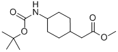 4-N-BOC-CYCLOHEXYACETIC ACID METHYL ESTER CAS#: 215789-45-0