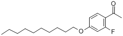 4'-N-DECYLOXY-2'-FLUOROACETOPHENONE CAS#: 203066-87-9