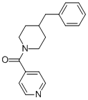 4-(PHENYLMETHYL)-1-(4-PYRIDINYLCARBONYL)-PIPERIDINE CAS#: 260428-26-0