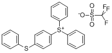 (4-PHENYLTHIOPHENYL)DIPHENYLSULFONIUM TRIFLATE CAS#: 111281-12-0