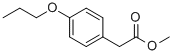 4-PROPOXY-BENZENEACETIC ACID METHYL ESTER CAS#: 29056-04-0