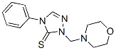 4-Phenyl-2-morpholinomethyl-2H-1,2,4-triazole-3(4H)-thione CAS#: 2160-15-8