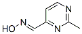4-Pyrimidinecarboxaldehyde, 2-methyl-, oxime (8CI,9CI) CAS#: 28840-37-1