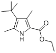 4-TERT-BUTYL-3,5-DIMETHYL-1H-PYRROLE-2-CARBOXYLIC ACID ETHYL ESTER CAS#: 28991-95-9