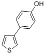 4-(THIOPHEN-3-YL)PHENOL 97 CAS#: 29886-67-7