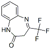 4-(TRIFLUOROMETHYL)-1,3-DIHYDRO-2H-1,5-BENZODIAZEPIN-2-ONE CAS#: 2070-87-3