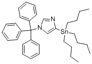 4-(Tributylstannyl)-1-tritylimidazole CAS#: 208934-35-4