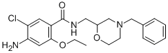 4-amino-N-((4-benzyl-2-morpholinyl)-methyl)-5-chloro-2-ethoxybenzamide CAS#: 112885-33-3