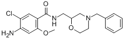 4-amino-N-((4-benzyl-2-morpholinyl)methyl)-5-chloro-2-methoxybenzamide CAS#: 112885-23-1