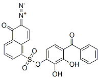4-benzoyl-2,3-dihydroxyphenyl 6-diazo-5,6-dihydro-5-oxonaphthalene-1-sulphonate CAS#: 2481-86-9