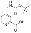4-(boc-aminomethyl)pyridine-2-carboxylic acid CAS#: 260970-57-8