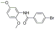 4-bromo-N-(2,5-dimethoxyphenyl)benzamide CAS#: 21353-80-0
