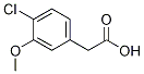 (4-chloro-3-Methoxyphenyl)acetic acid CAS#: 13726-19-7