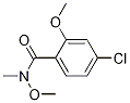 4-chloro-N,2-dimethoxy-N-methylbenzamide CAS#: 205320-02-1