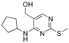 (4-(cyclopentylaMino)-2-(Methylthio)pyriMidin-5-yl)Methanol CAS#: 211245-63-5