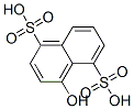 4-hydroxynaphthalene-1,5-disulphonic acid CAS#: 117-56-6