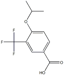 4-isopropoxy-3-(trifluoroMethyl)benzoic acid CAS#: 213598-16-4