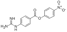4-nitrophenyl 4'-guanidinobenzoate CAS#: 21658-26-4