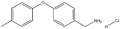 (4-(p-tolyloxy)phenyl)methanamine hydrochloride CAS#: 262862-66-8