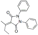 4-sec-Butylidene-1,2-diphenyl-3,5-pyrazolidinedione CAS#: 26485-82-5