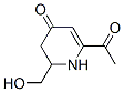 4(1H)-Pyridinone, 6-acetyl-2,3-dihydro-2-(hydroxymethyl)- (9CI) CAS#: 214218-63-0