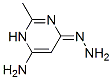 4(1H)-Pyrimidinone, 6-amino-2-methyl-, hydrazone (9CI) CAS#: 28732-87-8