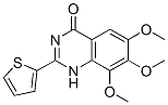 4(1H)-Quinazolinone, 6,7,8-trimethoxy-2-(2-thienyl)- (9CI) CAS#: 219773-73-6