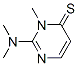 4(3H)-Pyrimidinethione, 2-(dimethylamino)-3-methyl- CAS#: 1074-81-3