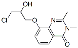 4(3H)-Quinazolinone, 8-(3-chloro-2-hydroxypropoxy)-2,3-dimethyl- CAS#: 105494-03-9