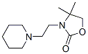 4,4-Dimethyl-3-(2-piperidinoethyl)oxazolidin-2-one CAS#: 27832-07-1