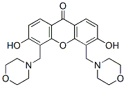 4,5-Bis(morpholinomethyl)-3,6-dihydroxy-9H-xanthen-9-one CAS#: 27500-78-3