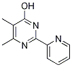 4,5-Dimethyl-6-hydroxy-2-(pyridin-2-yl)pyrimidine, 2-(4,5-Dimethyl-6-hydroxypyrimidin-2-yl)pyridine CAS#: 204394-52-5