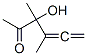 4,5-Hexadien-2-one, 3-hydroxy-3,4-dimethyl- (9CI) CAS#: 237427-29-1