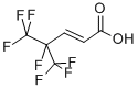 4,5,5,5-TETRAFLUORO-4-(TRIFLUOROMETHYL)-2-PENTENOIC ACID CAS#: 243139-64-2